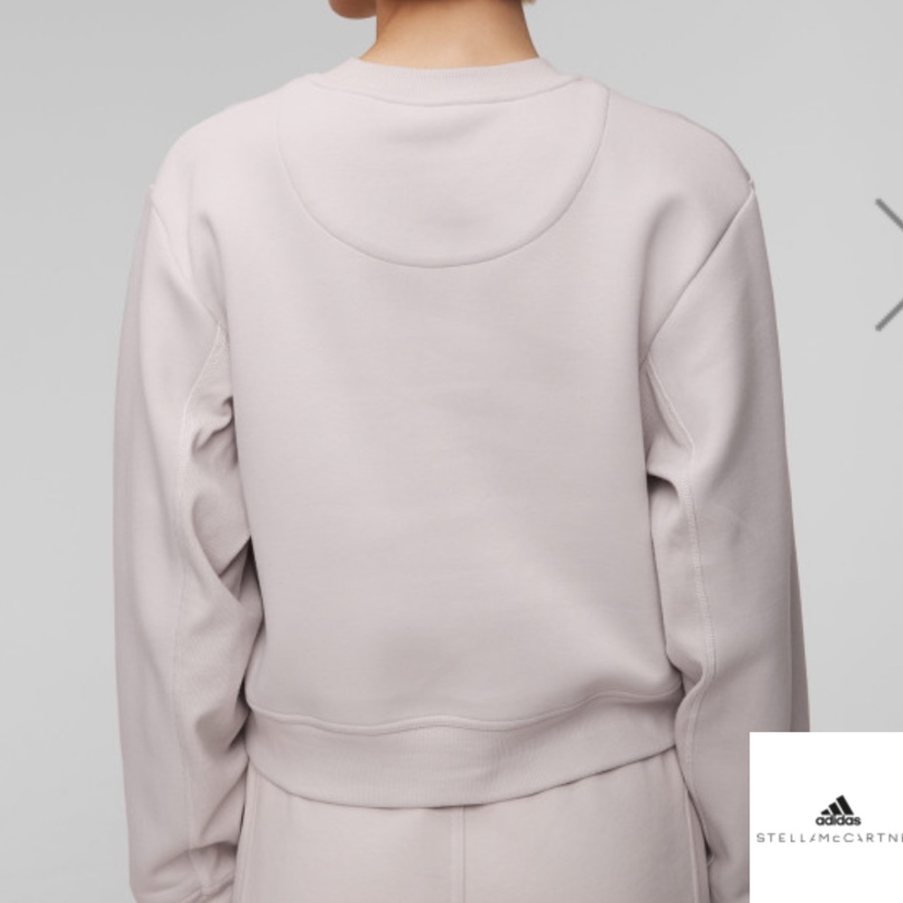 FINAL PRICE The Adidas by Stella McCartney ASMC women's sweatshirt grey XL - Picture 4 of 8